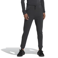 Spodnie damskie - Spodnie adidas Studio Lounge High Waist HH8514 - czarne - Adidas - miniaturka - grafika 1