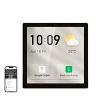 Systemy inteligentnych domów - Inteligentny panel sterowania Avatto T6E ZigBee przełącznik ścienny TUYA - miniaturka - grafika 1
