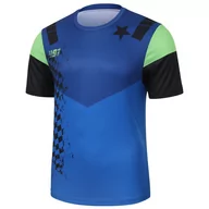 Bluzy sportowe męskie - Męska koszulka kolarska Protective P- Fast Gun Rozmiar: L / Kolor: niebieski - miniaturka - grafika 1