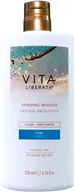 Samoopalacze - Vita Liberata Clear Tanning Mousse Pigment Free Wodna pianka samoopalająca bez pigmentu 200 ml ( kolor dark ) - miniaturka - grafika 1