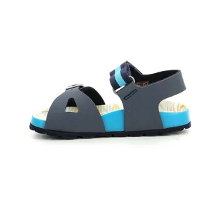 Sandały dziecięce Kickers SOSTREET MARINE BLEU SURF - Buty dla dziewczynek - miniaturka - grafika 2