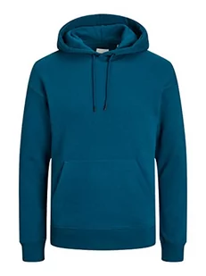 Bestseller A/S Męska bluza z kapturem JJESTAR Basic Sweat Hood NOOS, Sailor Blue, XL, niebieski (Sailor Blue) - Bluzy męskie - miniaturka - grafika 1
