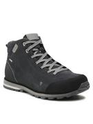 Buty zimowe męskie - CMP Trekkingi Elettra Mid Hiking Shoes Wp 38Q4597 Szary - miniaturka - grafika 1