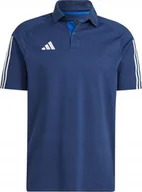 Koszulki męskie - Adidas Koszulka męska adidas Tiro 23 Competition Polo granatowa HK8052 S - miniaturka - grafika 1