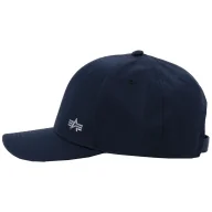 Odzież taktyczna i umundurowanie - Alpha Industries Czapka Metal Label Cap 156905 376 - Rep blue/Chrome - miniaturka - grafika 1