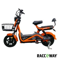 Hulajnogi elektryczne - Hulajnoga elektryczna RACCEWAY® KOBRA-SG-G60, pomarańczowa - miniaturka - grafika 1