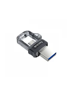 SanDisk Ultra Dual Drive 128GB m3.0 grey'amp;silver SDDD3-128G-G46 - Pendrive - miniaturka - grafika 1