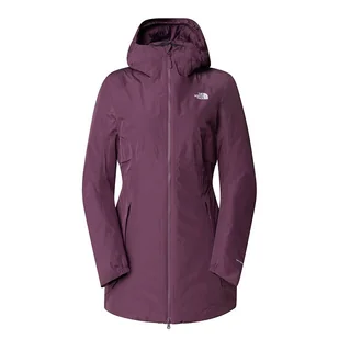 Kurtka The North Face Hikesteller Inulated Parka 0A3Y1G1NI1 - fioletowa - Kurtki i kamizelki sportowe damskie - miniaturka - grafika 1