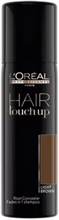 Loreal Hair Touch Up korektor do retuszu odrostów i siwych włosów Light Brown 75ml Paris - Korektory do twarzy - miniaturka - grafika 1