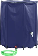 Zbiorniki na deszczówkę - vidaXL Zbiornik na wodę, z kranikiem, składany, 1250 L, PVC - miniaturka - grafika 1