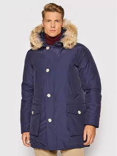 Kurtki męskie - Woolrich Kurtka zimowa Arctic CFWOOU0482MRUT0001 Granatowy Regular Fit - grafika 1