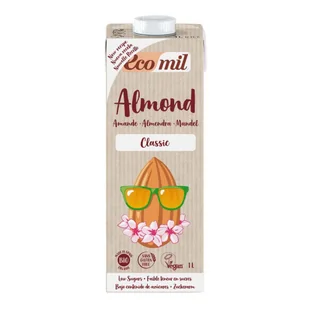 ECOMIL NAPÓJ MIGDAŁOWY CLASSIC BIO 1l - ECOMIL 8428532230153 - Napoje roślinne - miniaturka - grafika 2