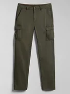 Spodnie męskie - NAPAPIJRY Bojówki "Yasuni" w kolorze oliwkowym - miniaturka - grafika 1