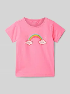T-shirt z nadrukowanym motywem - Koszulki dla dziewczynek - miniaturka - grafika 1