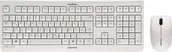 Zestawy myszka + klawiatura - Zestaw bezprzewodowy Cherry DW 3000 USB 2.4 Ghz Biały (JD-0710DE-0) - miniaturka - grafika 1