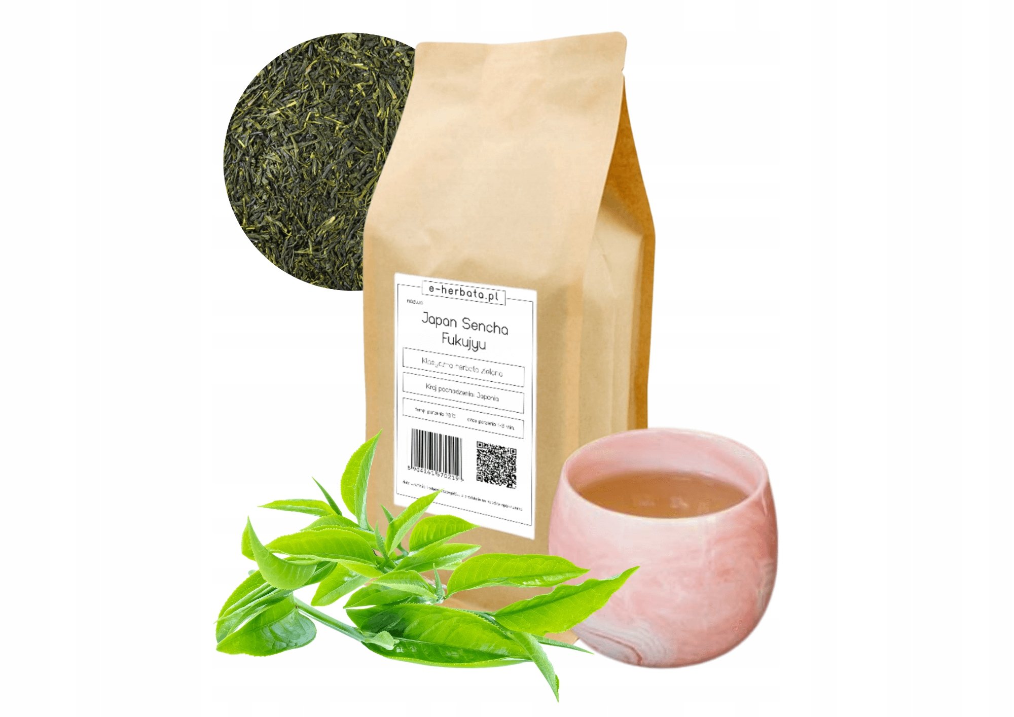 Herbata zielona japońska 0,5 kg Sencha Fukujyu