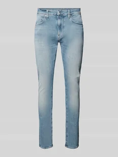 Jeansy o kroju skinny fit ze szlufkami na pasek model ‘Revend’ - Spodnie męskie - miniaturka - grafika 1