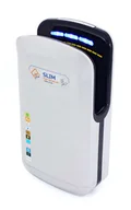 Suszarki do rąk i włosów - Jet Dryer Suszarki - Suszarka do rąk Jet Slim, tworzywo ABS, kolor srebrny 8596220006455 - miniaturka - grafika 1