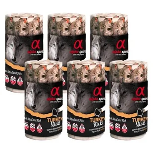 Przysmak dla psa ALPHA SPIRIT Paluszki Indyk (96 x 10 g) - Przysmaki dla psów - miniaturka - grafika 1