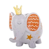 Skarbonki - Skarbonka Słonik ceramiczna na PREZENT OTWIERANA - miniaturka - grafika 1