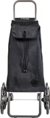 Torby i wózki na zakupy - Wózek na zakupy Rolser Logic RD6 MF czarny składany - miniaturka - grafika 1