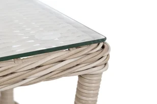 Meble ogrodowe technorattanowe Sofia Beige / Beige Melange - Meble ogrodowe - miniaturka - grafika 9