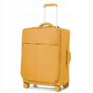 Walizki - PUCCINI Walizka Podróżna Średnia Miękka Materiałowa Nylon EM50251B-6 Żółta - miniaturka - grafika 1