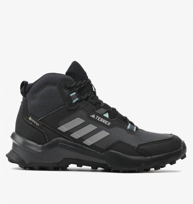 Buty Damskie Szare Adidas Terrex AX4 Mid GORE-TEX Czarne HQ1049 r. 39 1/3