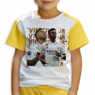 Piżama Dziecięca VINICIUS JR Koszulka + Spodnie Piłkarskie Mix Wzorów 98 cm - Piłka nożna - miniaturka - grafika 1