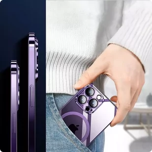 Etui MagShine MagSafe do Apple iPhone 15 Black - Etui i futerały do telefonów - miniaturka - grafika 2