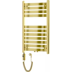 Mexen Uran grzejnik elektryczny 800 x 500 mm, 300 W, złoty - W105-0800-500-2300-50 - Grzejniki łazienkowe - miniaturka - grafika 1