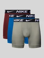 Majtki męskie - Obcisłe bokserki z detalem z logo w zestawie 3 szt. - miniaturka - grafika 1