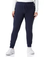 Spodnie damskie - Mistrz Legacy Podstawy W-Light Powerblend Fleece Rib Cuff damskie spodnie dresowe, Granatowy, XL - miniaturka - grafika 1