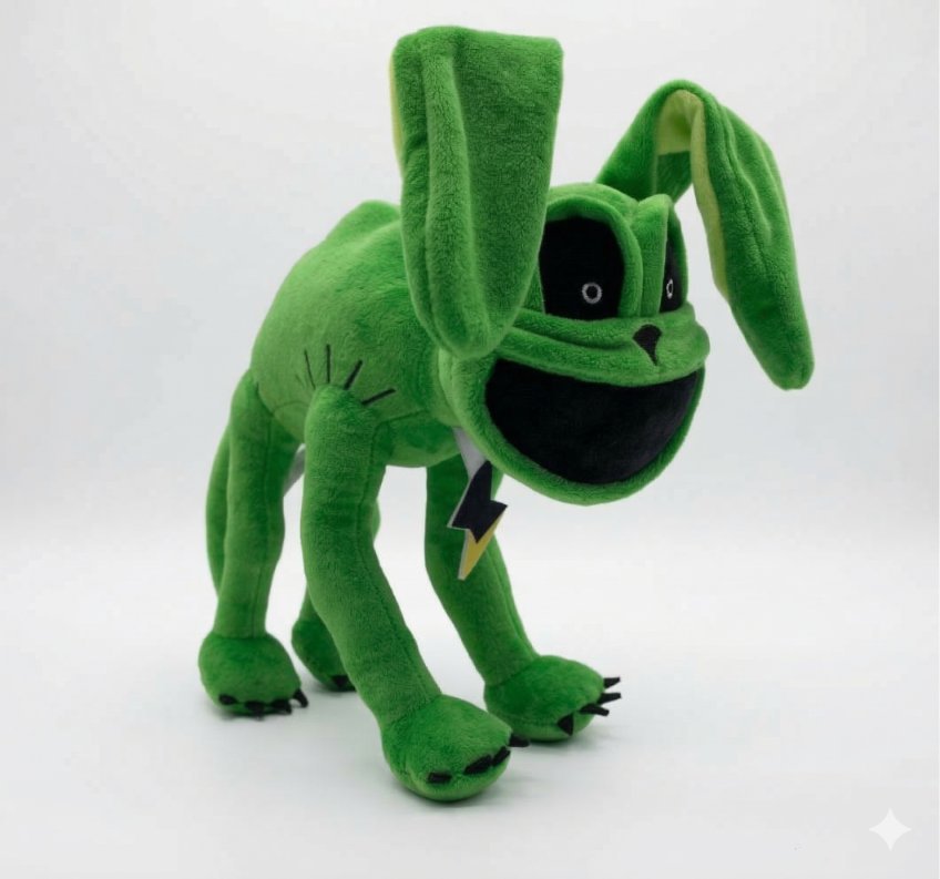Maskotka Pluszowa Potworek Bunny „Neonowa Błyskawica” 30 cm