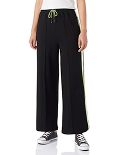 Koton Damskie spodnie dresowe w paski, czarny (999), M - Spodnie damskie - miniaturka - grafika 1