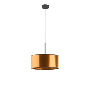 Czarno-miedziana lampa wisząca w stylu loftowym SINTRA MIRROR 30 cm - Lampy sufitowe - miniaturka - grafika 1