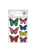 Zabawki kreatywne - naklejki foliowe 3d motyle - miniaturka - grafika 1