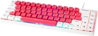 Klawiatury - Gamiac TKL69G SF Gaming Keyboard, Kailh Blue - white/red GAKM-G69DW2R.21 - miniaturka - grafika 1