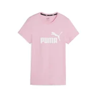 Koszulki sportowe damskie - Koszulka damska Puma ESS Logo Tee - miniaturka - grafika 1