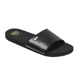 Klapki damskie REEF Bliss Nights Slide czarne CJ0257 36 (6 UK) - Klapki i japonki damskie - miniaturka - grafika 1