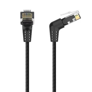 Kabel sieciowy Vention, Ethernet RJ45, Cat.6, UTP, 1m (czarny) - Kable miedziane - miniaturka - grafika 1