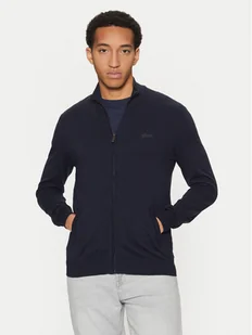 Guess Kardigan M5RR04 Z3KI1 Granatowy Regular Fit - Swetry męskie - miniaturka - grafika 1