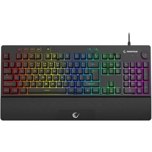 RAMPAGE KB-GX65 Simula RGB Czarny - Klawiatury - miniaturka - grafika 1