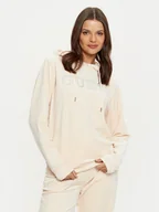 Bluzy damskie - Guess Bluza V4RQ25 KBXI2 Écru Regular Fit - miniaturka - grafika 1