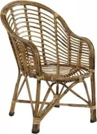 Fotele - DKD Home Decor Fotel DKD Home Decor Naturalny wiklinowy 56 x 50 x 83 cm - miniaturka - grafika 1