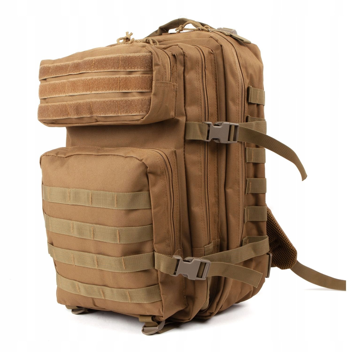 Plecak militarny Wild Trek 45L taktyczny system Mole organizer camel czarny