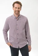 Koszule męskie - Koszula w kratkę K-NAVE - miniaturka - grafika 1