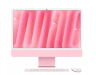 Zestawy komputerowe - Komputer iMac 24" 4.5K Apple M4 10C CPU 10C GPU 16GB 256GB Pink - miniaturka - grafika 1