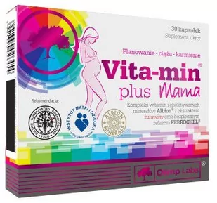 Olimp Sport Nutrition Vita-Min Plus Mama (B757-111E1) - Witaminy i minerały - miniaturka - grafika 1