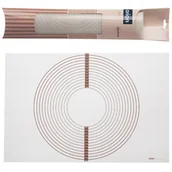 Inne naczynia kuchenne - Stolnica do ciasta silikonowa duża 60x40 cm mata kuchenna ORION 750377 - miniaturka - grafika 1